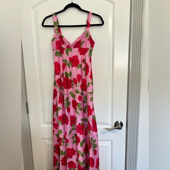 SHOW ME YOUR MUMU maude maxi dress in heart throb floral size small NWOT - Picture 9 of 13